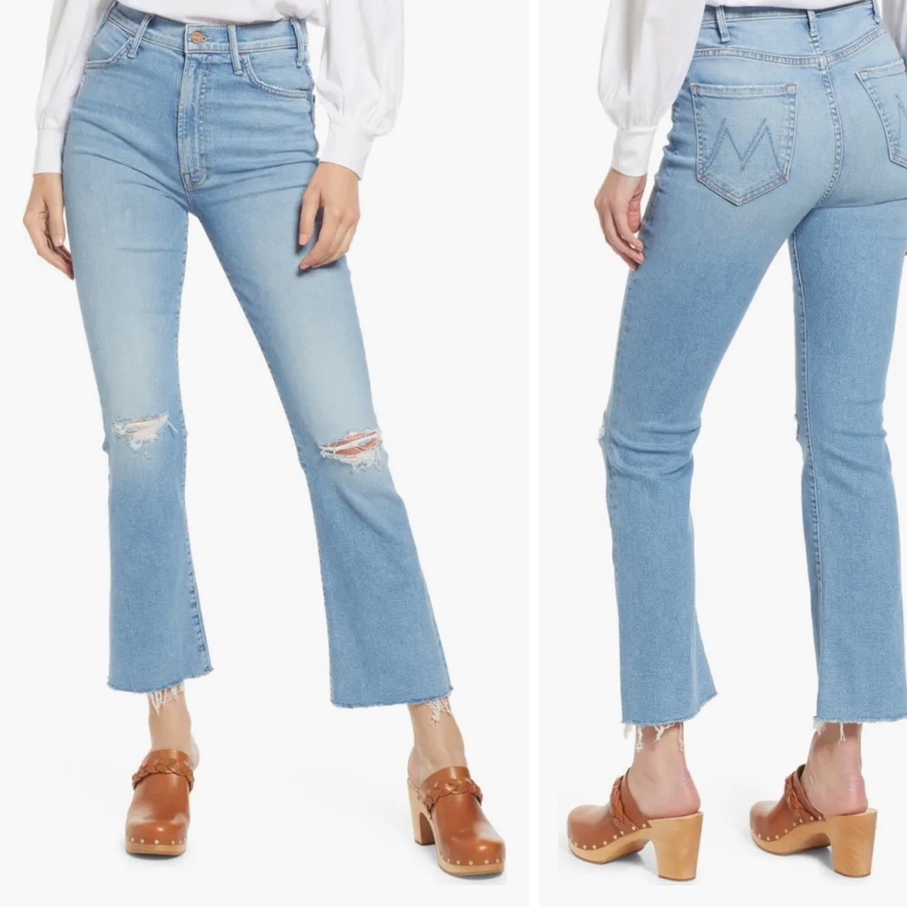 Mother The Hustler Ankle Fray‎ Thrilling Shots-NWOT